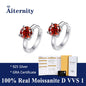 Moissanite Fülbevaló Aiternity
