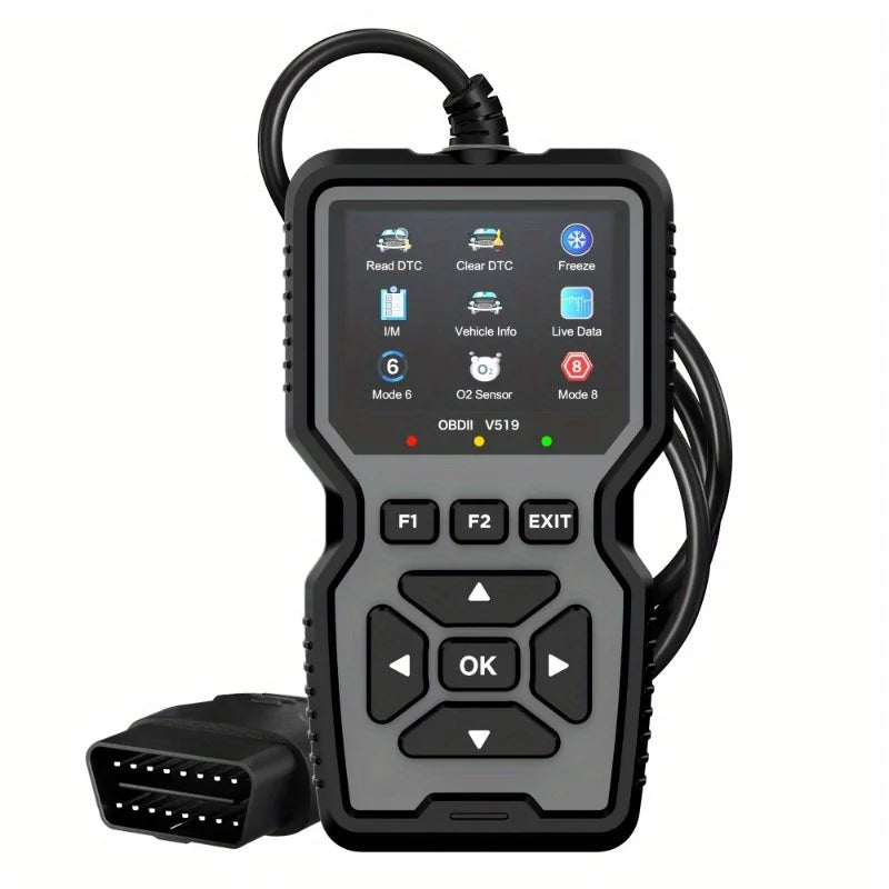 OBD2 Diagnosztikai Eszköz - Profi Motor Kód Olvasóval És Reset Lehetőséggel Valós Idejű Adatolvasás