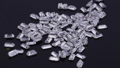 AITERNITY 0.5ct 16 Darab Emerald Fancy Diamond Laboratóriumban Növesztett Gyémánt Különleges Kedves Barátnak