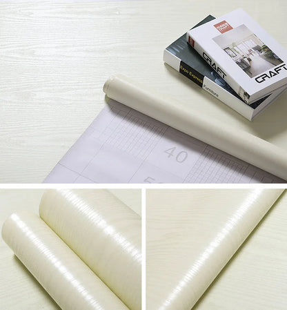 Wood Pattern Self-Adhesive Wall Film