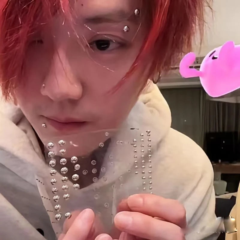 Hamis Piercing Matrica Ezüst