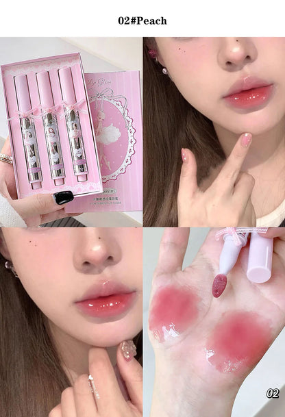 Lip Gloss Szett Tartós Vízálló