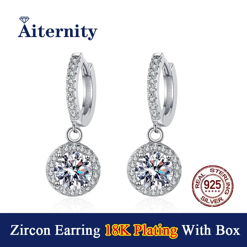 AITERNITY Zircon Fülbevaló 18K