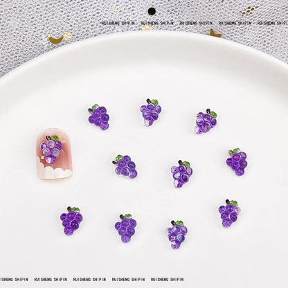 Köröm Dísz Cherry 3D Resin