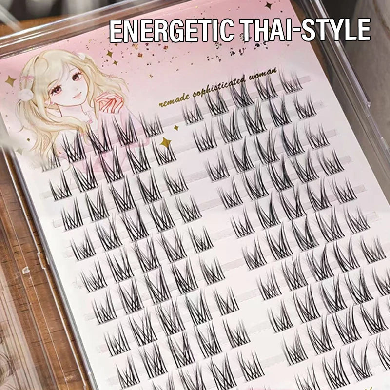 DIY U Szempillák Spiky Kpop