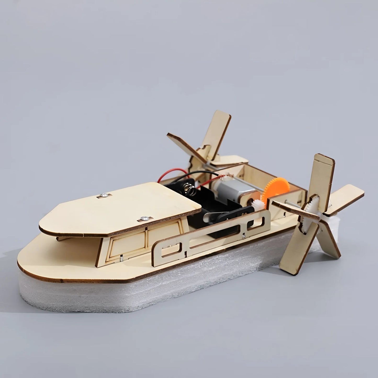 Wooden Educational Ship Building Toy