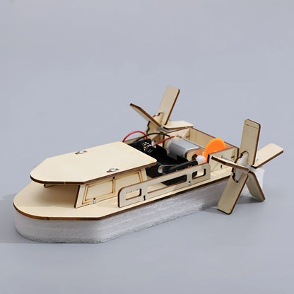 Wooden Educational Ship Building Toy