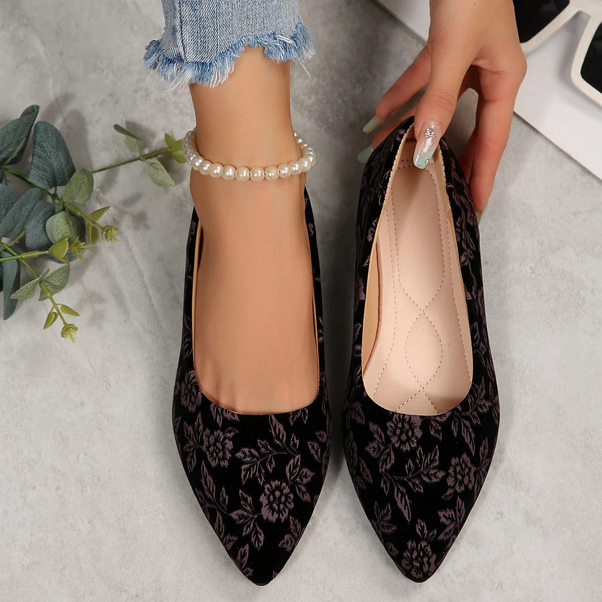 Damen-Canvas-Schuhe RZSMTYA Freizeit