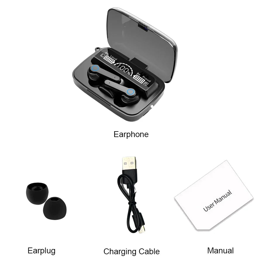 Bluetooth Fülhallgató Briame