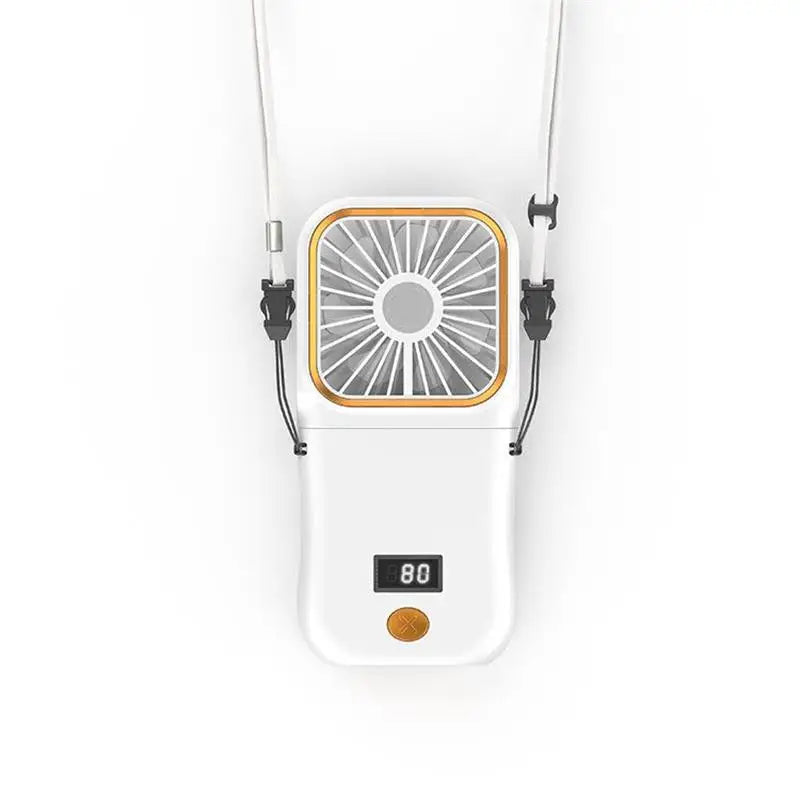 Xiaomi 3000mAh Összecsukható Asztali Ventilátor - USB Töltés, Nyakba Akasztható, Hordozható