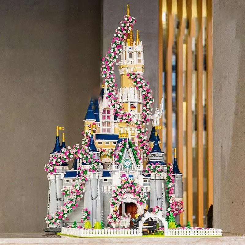 Sakura Manor 4750 Darabos Építő Kocka Készlet Strapabíró ABS Anyaggal Ideális Ajándék Karácsonyra És Ünnepekre