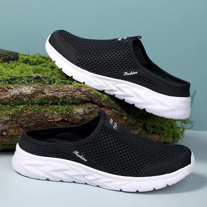 Férfi Nyári Papucs - Lélegző Hálós Slip-On Félcipő