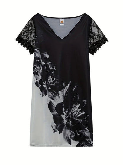 SuitSet Women's Lace V-Neck Dress