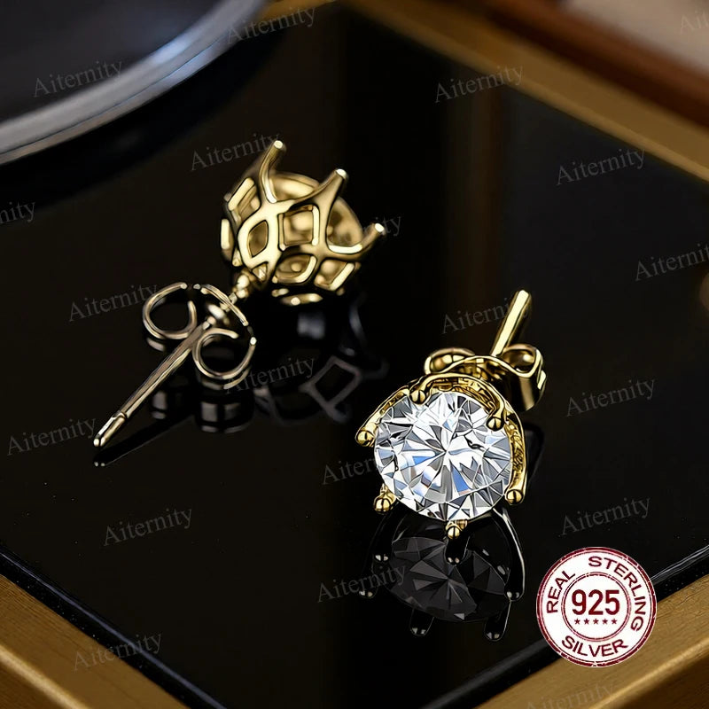 Moissanite Fülbevaló Aiternity