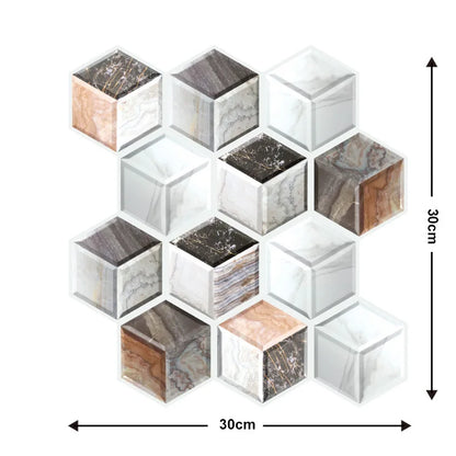 Öntapadós Csempe 3D Matrica