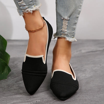 RZSMTYA Women's Slipon Flat Shoes