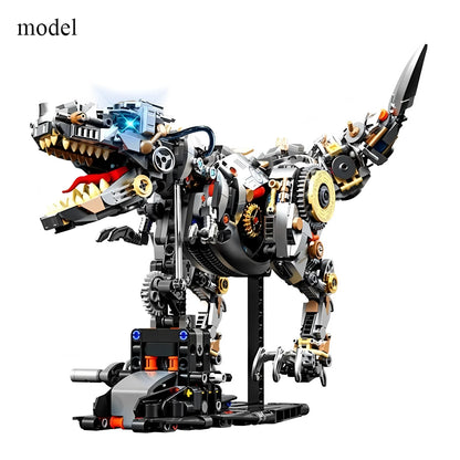 T Rex Építő Játék Félmechanikus