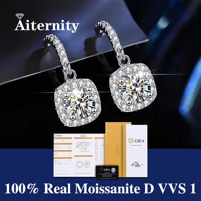 Moissanite Fülbevaló Aiternity