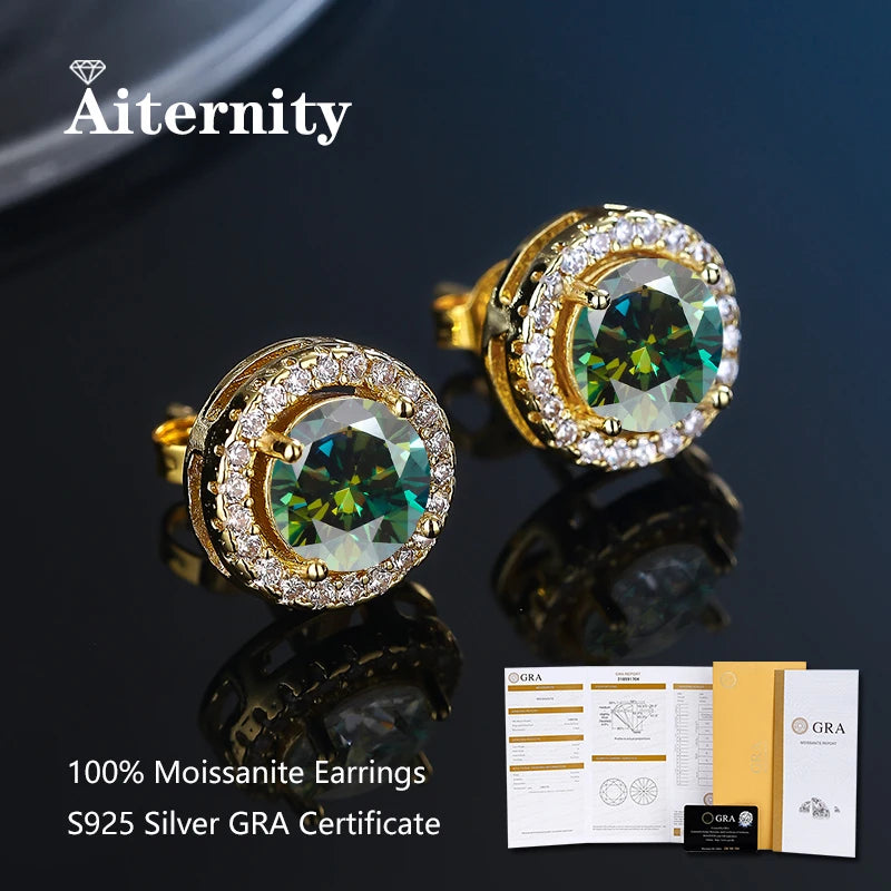 Moissanite Fülbevaló AITERNITY