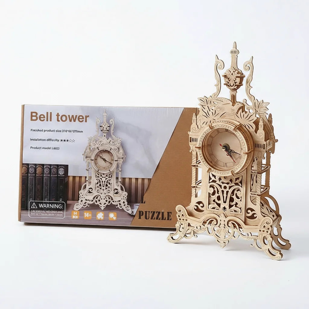 Wooden 3D Puzzle Lego-compatible