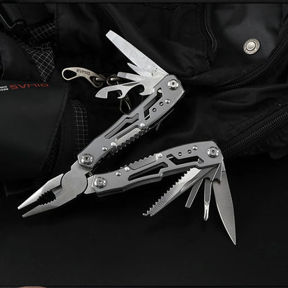 Kemping Multitool Rozsdamentes