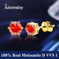 Aiternity Moissanite Fülbevaló