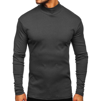 Turtleneck Férfi Szolid Jiangxi