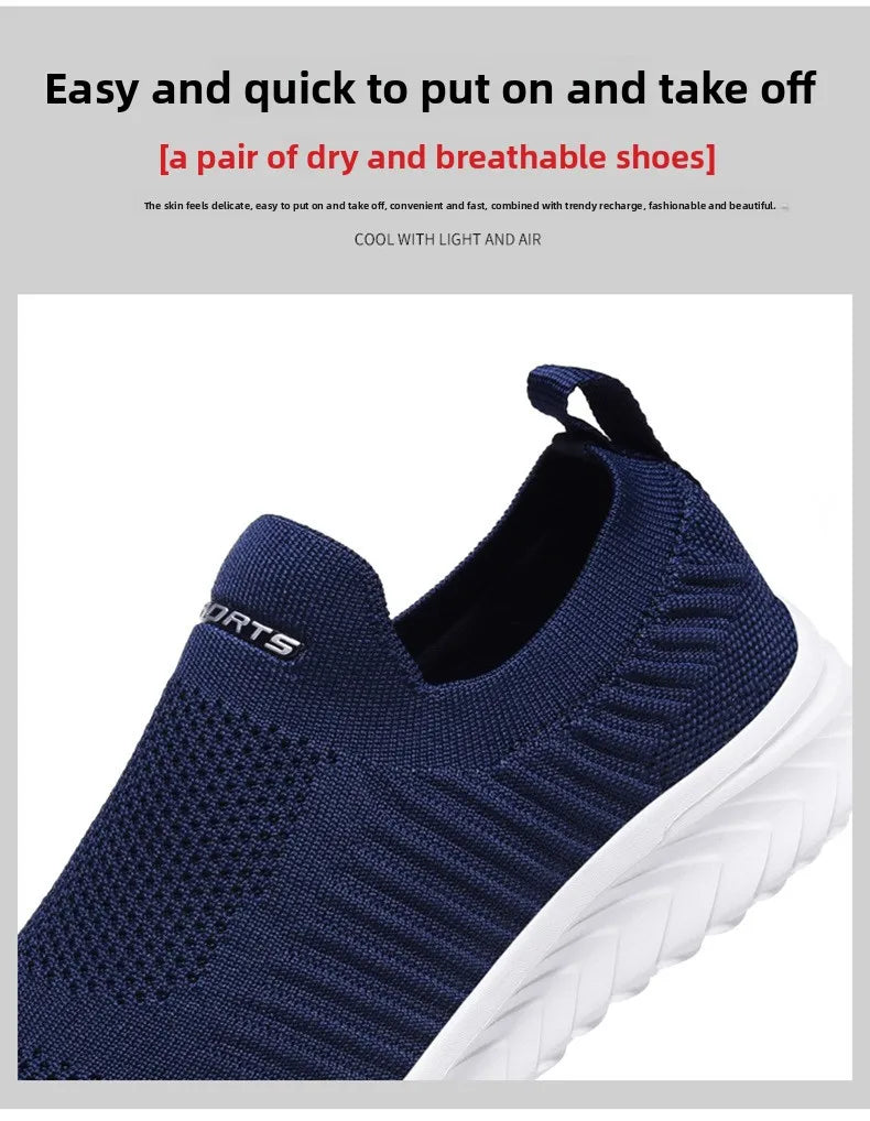 Férfi-Női Sportos Cipő - Kényelmes Slip-On Sneaker