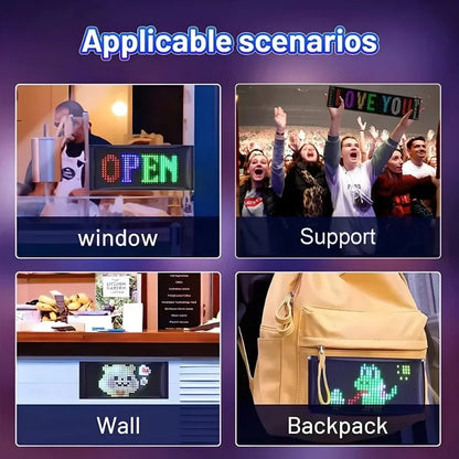 Programozható LED Kijelző Autó