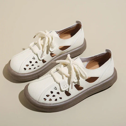Heidsy PU Plateau-Sandalen für Damen
