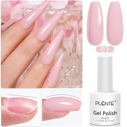 Puente Cat Eye Gel Fényes Kék