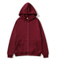 Férfi Meleg Fleece Zip Hoodie