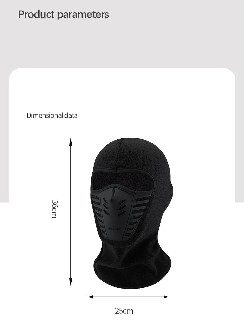Motoros Maszk Fleece Nyakvédő