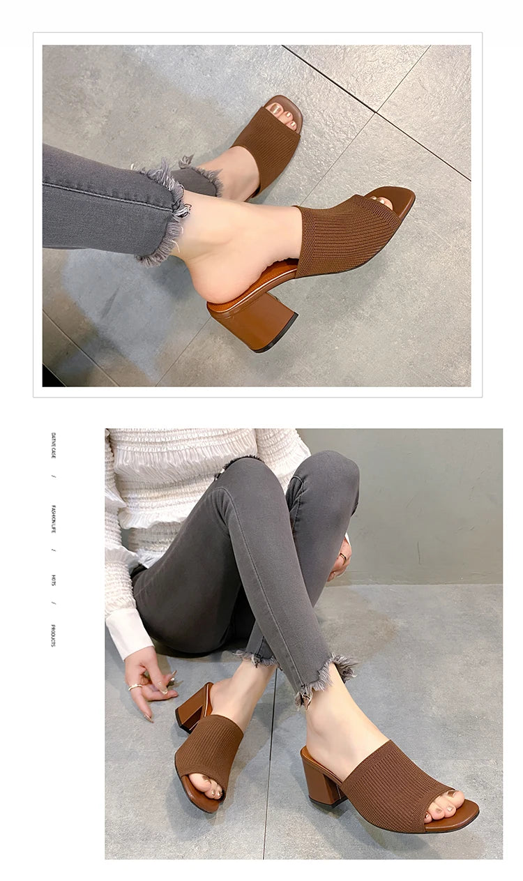 RZSMTYACN Damen-Slipper