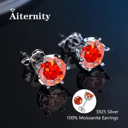 Moissanite Fülbevaló AITERNITY