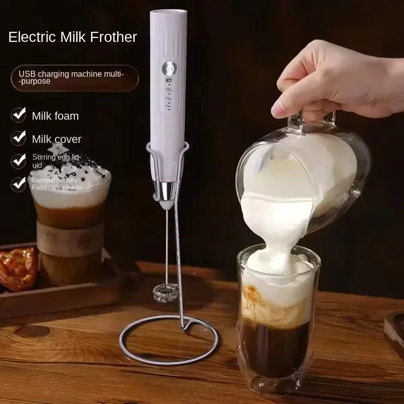 Xiaomi 2in1 USB Tölthető Elektromos Konyhai Mixer - Tojásverő, Tejhabító, Kávékeverő