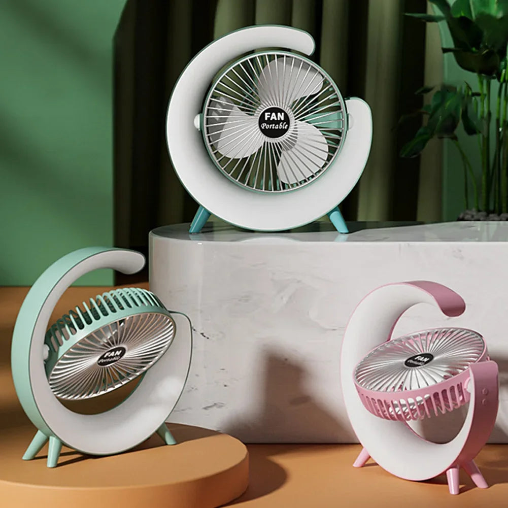 KIQUNEC USB Ventilátor 7 Szín