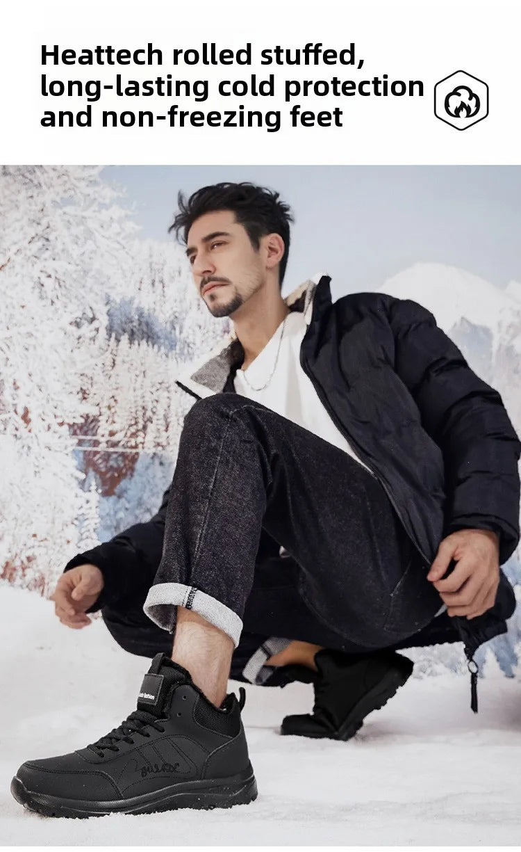 Taktische Herren-Schneestiefel – Wasserdichte Winterstiefel 2025