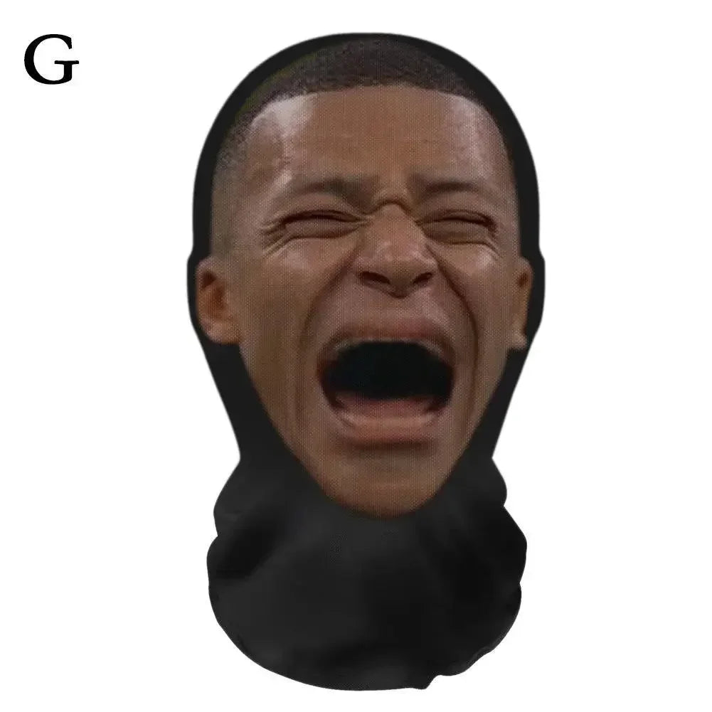 Realisztikus 3D Arcmaszk Férfiaknak és Nőknek - Halloween Cosplay Balaclava