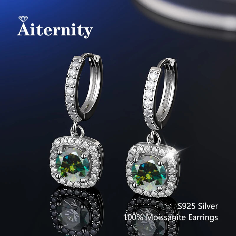 AITERNITY Moissanite Fülbevaló