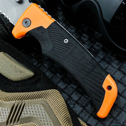 Klappmesser mit gummierter Oberfläche