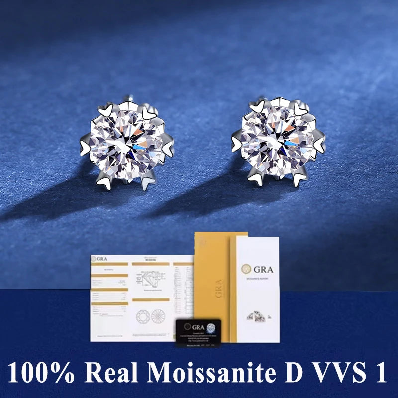 Aiternity Moissanite Fülbevaló