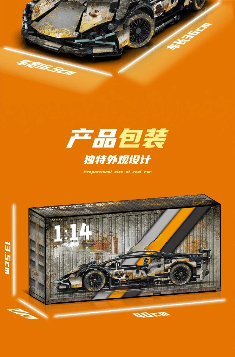 Roadster Lego Auto Bausatz