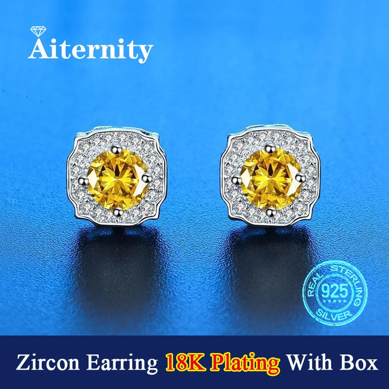 AITERNITY Zircon Earrings