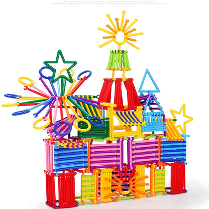 Színes Oktató 3D Puzzle Rudak