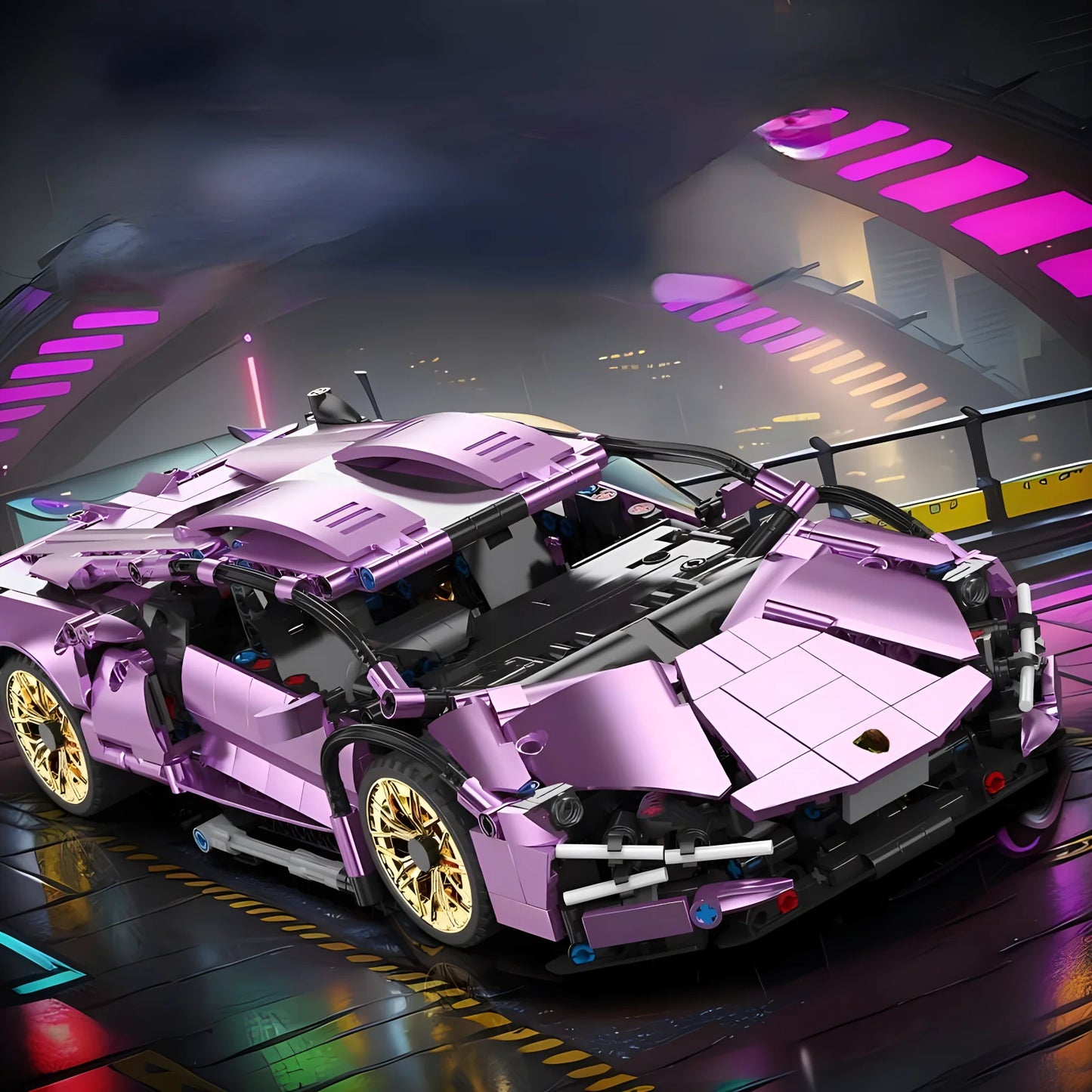 Távirányítós Roadster Építő