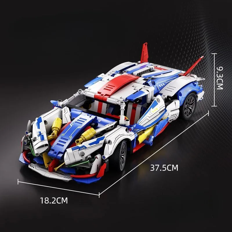 RC Sportautó Építő Készlet