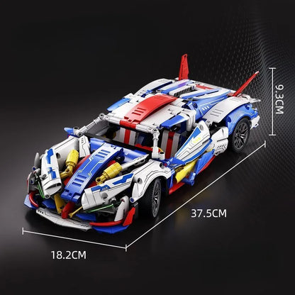 RC Sportautó Építő Készlet