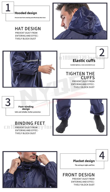 Rainsuit Motorcycle Waterproof