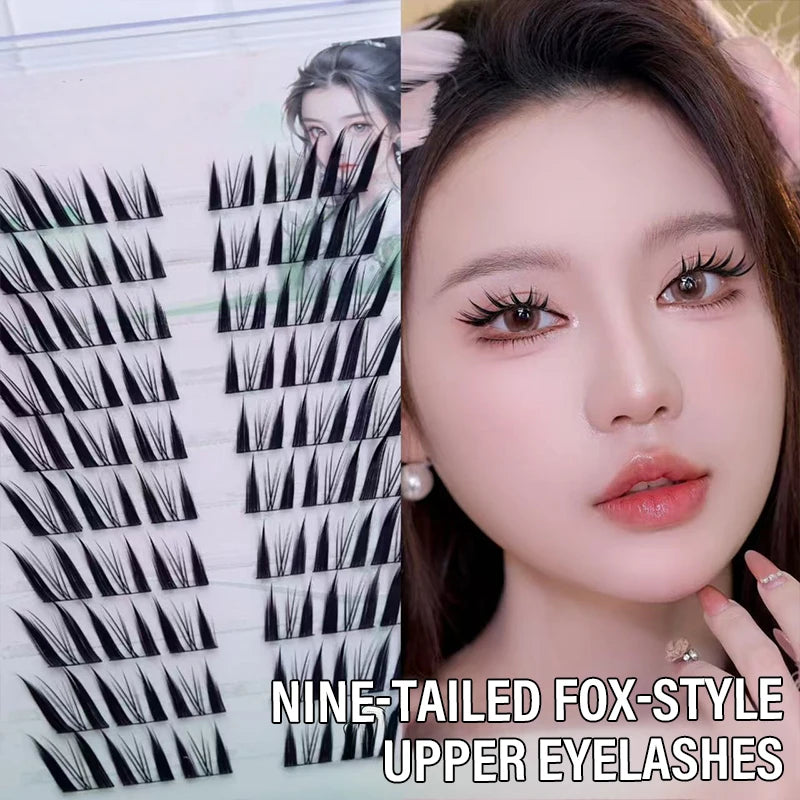 DIY U Szempillák Spiky Kpop